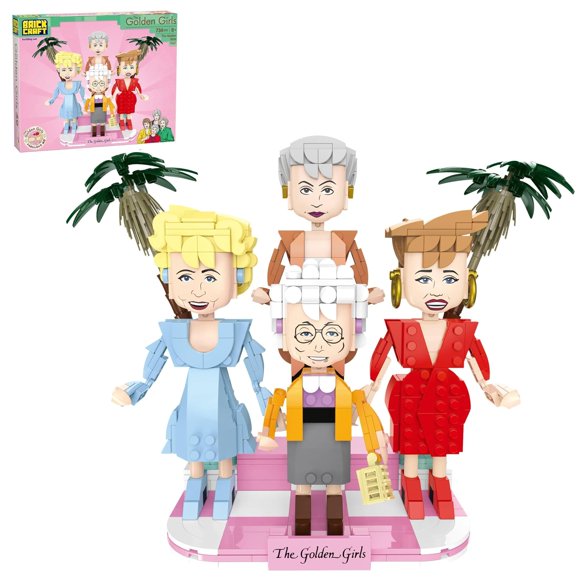 Bloques de Construccion Brickcraft The Golden Girls 72227GDG 734 piezas