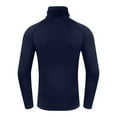 thumbnail image 3 of Donemore Men's Thermal High Elasticity Base Layer Long Sleeve Solid Color Face Mask Mock Neck Fitness Shirt, 3 of 7