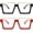 2 Pack (Black Frame+red Frame), variant on Blue Light Blocking Glasses for Women Men Fashion Clear Frame Square  Eyeglasses