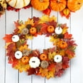 thumbnail image 6 of Naler 2 Pack Fall Leaves Garland Maple Leaf Garland, 11.2ft Artificial Autumn Thanksgiving Garland for Indoor Home Fall Decorations, 6 of 6