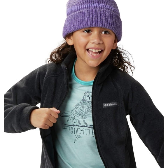 Girls 4-18 Columbia Benton Springs Fleece Jacket Color: Black Size: S(8)