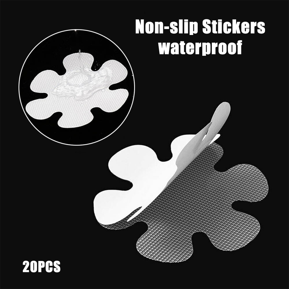 20Pcs 10X10cm Anti-slip Bathtub Decals Stickers Bath Shower Treads For Tubs 