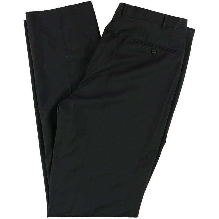 Alfani Mens Basic Dress Pants Slacks, Black, 38W x 40L - Walmart.com