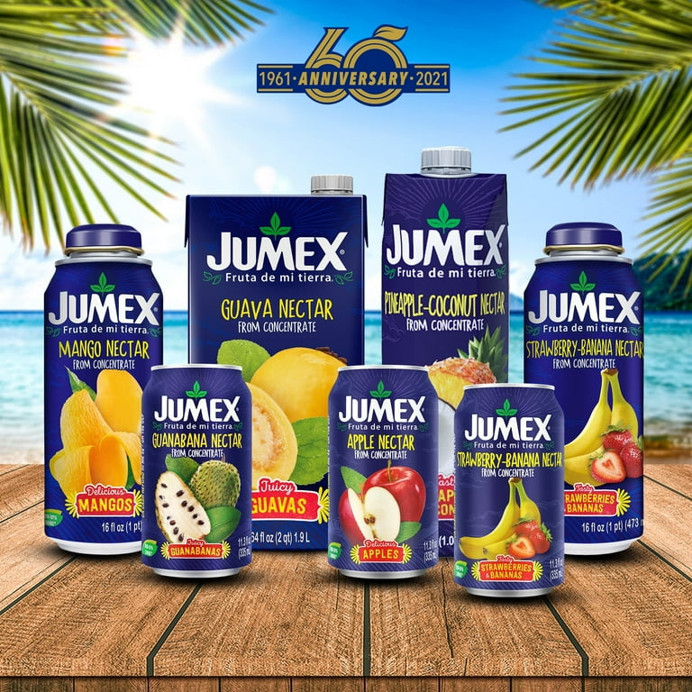 Jumex Natural Real Juice Nectar, Strawberry Banana, 11.3 oz