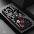 thumbnail image 3 of Funda de narutos-itachis para Apple iPhone, 15, 11, 14, 13, 12 Pro, 7, XR, X, XS, Max, 8 Plus, 6, 6S, SE, 2022, 15Pro, color negro mate, 3 of 5
