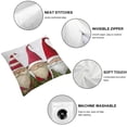 thumbnail image 4 of BANET Throw Pillow , Christmas Decorative Pillowcase with Hidden Zipper, Throws for 18x18in, 4 of 5