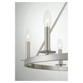 thumbnail image 6 of Trade Winds May 6-Light Chandelier in Brushed Nickel, 6 of 6