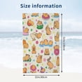 thumbnail image 4 of Capybara Bath Towel Soft and Highly Absorbent for Adults, 4 of 7