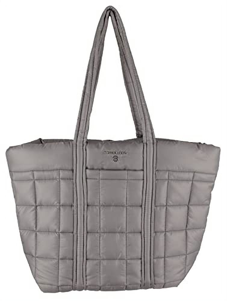 Michael Kors Stirling Small Quilted Padded Tote Bag - Grey 30F1S9ST5B-050  194900731543 - Handbags - Jomashop