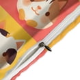 thumbnail image 4 of 3 Pcs Soft Bedding Set, Includes 1 Duvet Cover with Zipper And 2 Pillow,Shams Cartoon Cute Cat King(102"×90"), 4 of 8