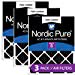 thumbnail image 3 of Nordic Pure 16x25x1PCP-3 Pure Carbon Pleated Odor Reduction Furnace Air Filters - 16 x 25 x 1 in. - Pack of 3, 3 of 5