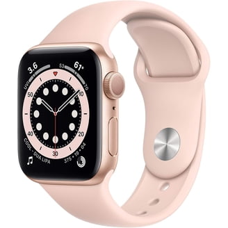 Apple Watch Series 4, 40mm Gold Aluminum Case, Pink Sand Sport