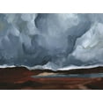 thumbnail image 2 of Parker, Jennifer Paxton 32x25 Black Ornate Wood Framed with Double Matting Museum Art Print Titled - Ash Blue Sky I, 2 of 4