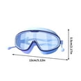 thumbnail image 3 of Dvruxg Large Frame Swimming Goggles with HD Clear Lenses - Adjustable & Waterproof Swim Goggles for Children, 3 of 4