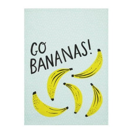 

Peking Handicraft 04HLL18C 18 x 25 in. Go Bananas Kitchen Towel Set of 2