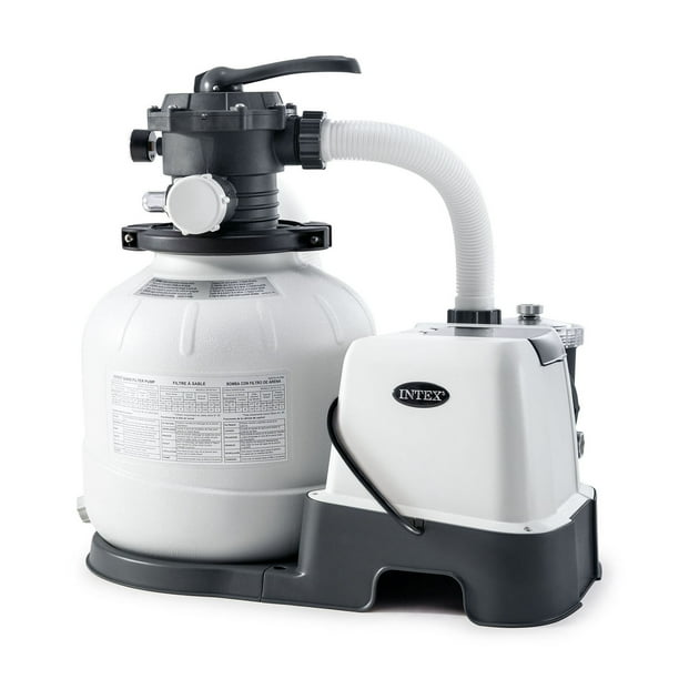 Intex 14 Inch Krystal Clear Saltwater System And Sand Filter Pump Walmart Com Walmart Com