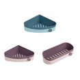 thumbnail image 3 of Toystoory Soporte de almacenamiento Estante de tela Organizador Escurridor Bandeja Estante Colgador Hogar Baño Artículos de tocador Cestas Juegos de accesorios de baño Rosado y morado, 3 of 6