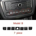 thumbnail image 6 of Ana Car Air Conditioner Button Trim Sticker For Mercedes For Benz For GLA X156 For CLA C117 For A Class W176 For B Class W24, 6 of 7