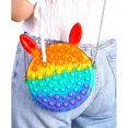 thumbnail image 3 of Bolso de silicona para macarrones Fidget Toy HUOGUO, tipo bandolera Pop it, 3 of 5