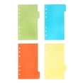 thumbnail image 6 of A6 A5 Binder Dividers with Tabs, Notebook Planner Refill Inserts, Loose Leaf Paper with Hole Punch for Spiral Organizers, 6 of 9