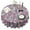 Pink Breast Cancer-1, variant on Pink Breast Cancer Round Tablecloth 60"x60",Wrinkle Wipeable Table Cloth for Kitchen Dining Room Picnic Patio Party