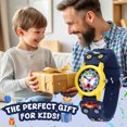 thumbnail image 5 of Analog Watch 3D Cartoon Watch for Age 4-12 Waterproof Watch with Silicone Band Gift for Age 4-12, 5 of 7