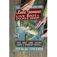 thumbnail image 3 of Lake Geneva, Wisconsin, Tackle Shop Bass Vintage Sign (19x27 inches, Premium 500 Piece Jigsaw Puzzle for Adults and Family, Made in USA), 3 of 4
