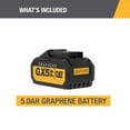 thumbnail image 2 of Caterpillar Cat® GXB5 18V 1 FOR ALL 5Ah Graphene Battery, 2 of 8