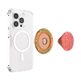 thumbnail image 2 of PopSockets Phone Grip for MagSafe, Magnetic Holder, Phone Stand, Orange - Clay Speckle, 2 of 3
