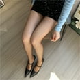 thumbnail image 6 of Womens Fishnet Tights Hosiery Glitter Rhinestones Mesh Pantyhose for Club Party, 6 of 21