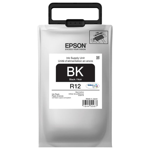 Tinta Epson DuraBrite Ultra Standard Capacidad Negra TR12120