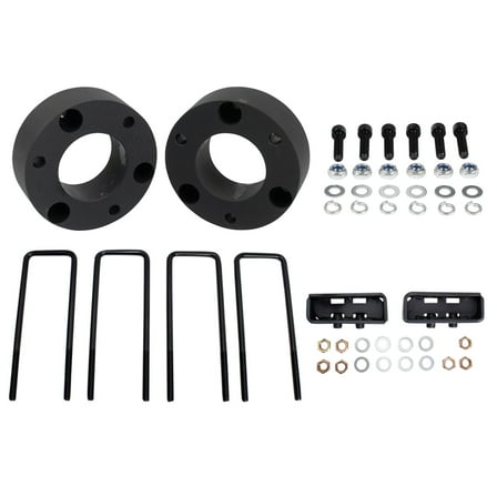 TRQ 2.5" Front 2" Rear Suspension Lift Leveling Kit for 07-19 Silverado Sierra SKA28797