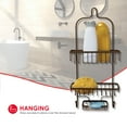 thumbnail image 5 of Home Basics Bronze Heavyweight Shower Caddy, 5 of 6