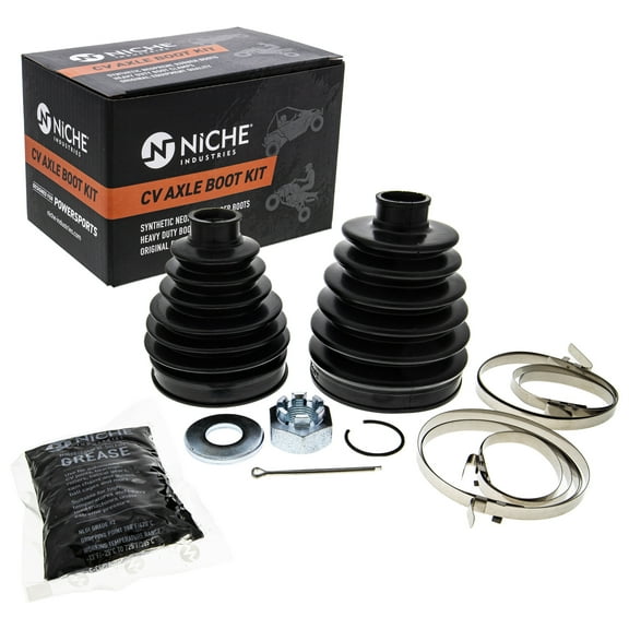 Niche Front Rear CV Axle Boot Kit for Polaris 3236012 RZR XP UTV 519-KCV2278B