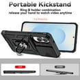 thumbnail image 3 of TYJKeJi Case with Stander Holder Kickstand Drop Resistant Shockproof Case For Samsung Galaxy S25 Edge, 3 of 9