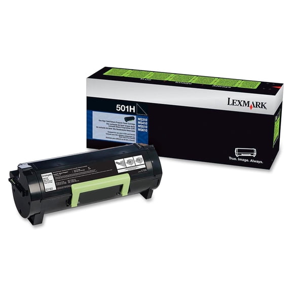 Lexmark™ 50F1H00 Return Program High-Yield Black Toner Cartridge