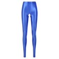 thumbnail image 1 of Womens Sexy Open Crotch Leggings Pants Glossy Stretchy Solid Skinny Trousers Underwear Nightwear for Nightclub Valentines DayL Gong Bohan LED, 1 of 2