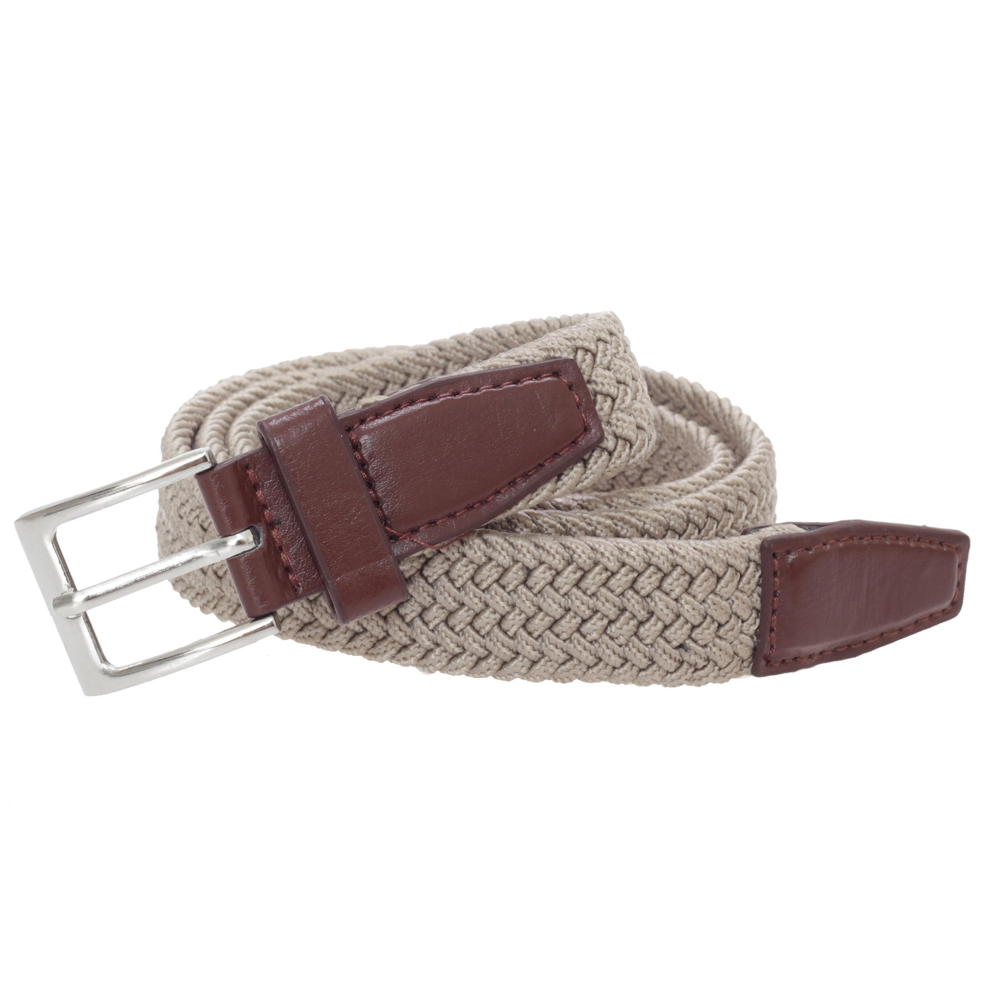 mens thin brown belt