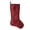 Burgundy, variant on Vickerman 21" Gray Quilt Stitch Jewel Christmas Stocking