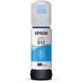 thumbnail image 1 of Epson 512 EcoTank Auto-Stop Ink Bottle, Cyan (T512220), 1 of 3