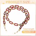 thumbnail image 2 of Acrylic Glasses Chain, Eyeglass Chain Holder Strap Chains, 2 of 5