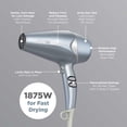 thumbnail image 3 of Secador de pelo Conair INFINITIPRO Quick Style & Shine 1875W Azul, 3 of 6