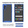 thumbnail image 4 of Galaxy Note 10 10+ 10 Plus 5G 2019 Phone Case [with Tempered Glass Screen Protector] Full-Body Rugged Transparent Clear Back Bumper Cover, 4 of 8