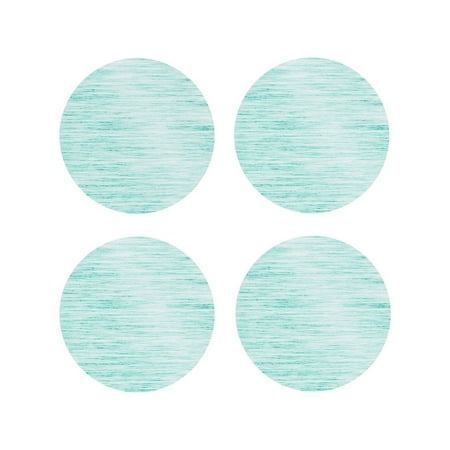 

Leather Coasters with Heat-resistant for Drinks Blue Bright -标题2 Round Shape