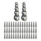 thumbnail image 2 of Cuentas de pesca apiladas kusrkot 50 Uds Gris, 2 of 8