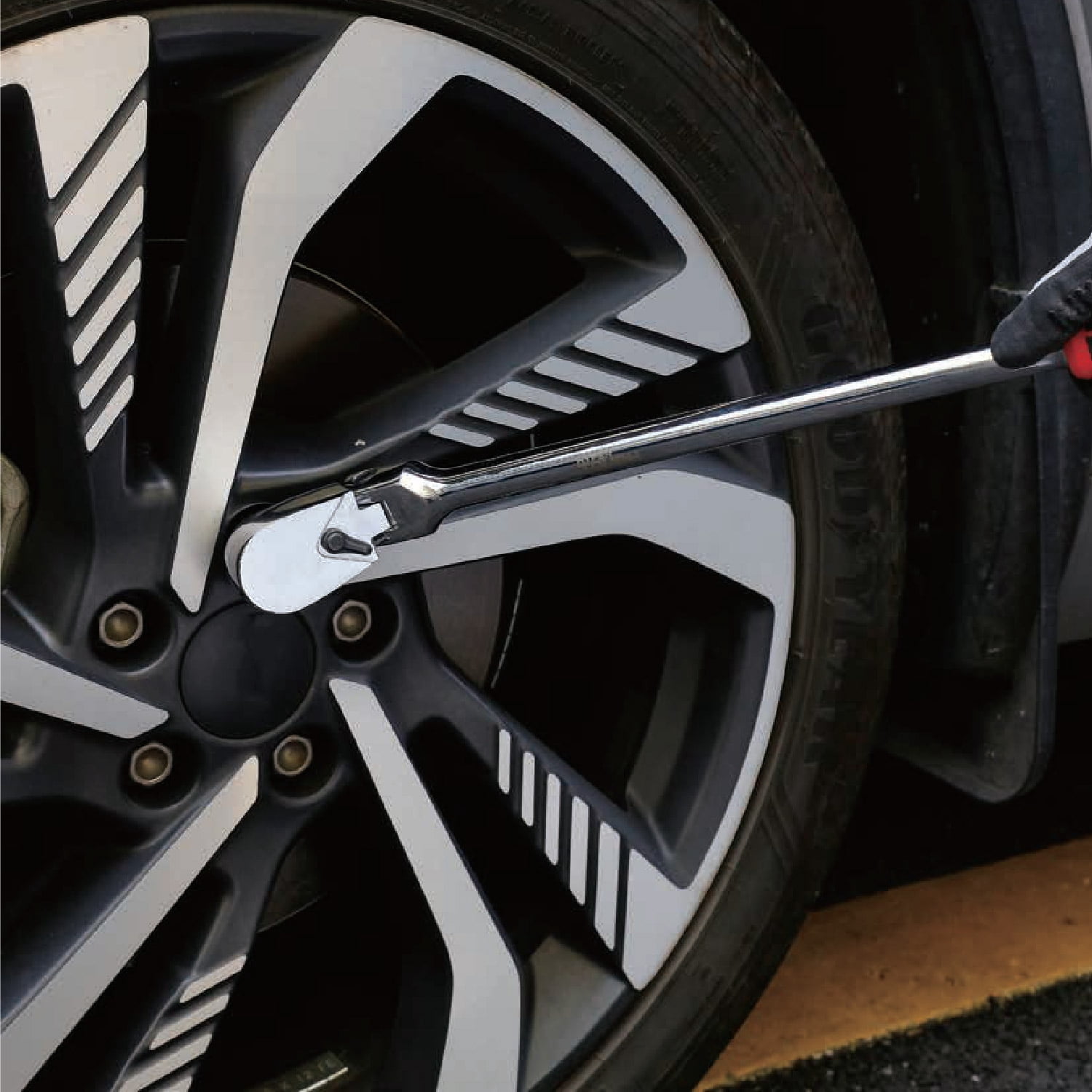 Hyper Tough 1/2-inch Drive 18-inch Flex-Head Ratchet