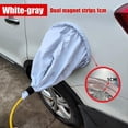 thumbnail image 1 of compatible Tesla Model 3 Y Car Charger Rain Cover Magnetic Oxcompatibled Cloth Sunscreen compatible Electric Car Charger Port Interface Adapter Adapter~28806_Perfect Gift, 1 of 4