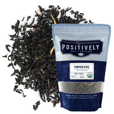Positively Tea's Organic Pumpkin Spice Black Tea, Loose Leaf, 1 Pound Bag