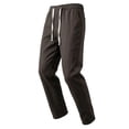 thumbnail image 3 of Eltusu Men's Athletic Pants, Cotton Breathable Straight Legs Elastic Waist Active Pants Brown Size M, 3 of 4