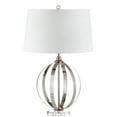 thumbnail image 5 of JONATHAN Y Logan 26" Metal Orb LED Table Lamp, Polished Nickel, JYL1086A, 5 of 8